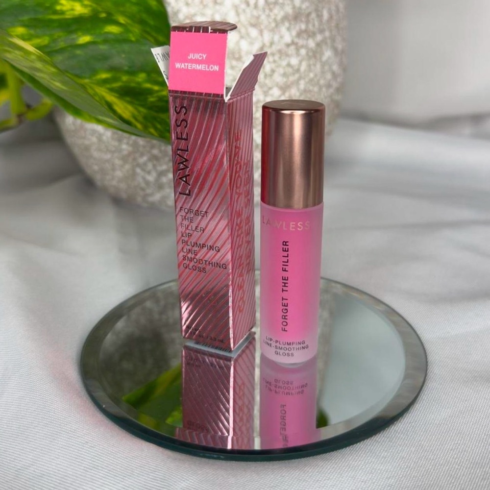 Lawless Forget The Filler Lip Plumping Gloss - Juicy Watermelon